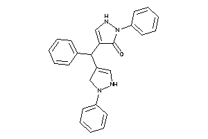 2-phenyl-4-[phenyl-(1-phenyl-3-pyrazolin-4-yl)methyl]-3-pyrazolin-3-one