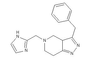 3-benzyl-5-(1H-imidazol-2-ylmethyl)-3a,4,6,7-tetrahydropyrazolo[4,3-c]pyridine