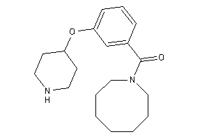 Azocan-1-yl-[3-(4-piperidyloxy)phenyl]methanone