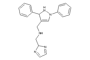 Image of (1,3-diphenyl-3-pyrazolin-4-yl)methyl-(2H-imidazol-2-ylmethyl)amine