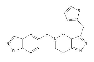 5-[[3-(2-thenyl)-3a,4,6,7-tetrahydropyrazolo[4,3-c]pyridin-5-yl]methyl]indoxazene