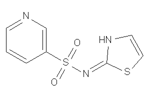Image of N-(4-thiazolin-2-ylidene)pyridine-3-sulfonamide