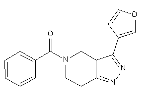 [3-(3-furyl)-3a,4,6,7-tetrahydropyrazolo[4,3-c]pyridin-5-yl]-phenyl-methanone