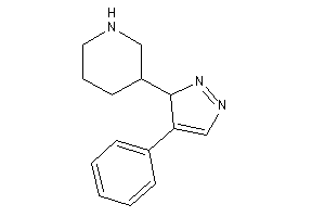 3-(4-phenyl-3H-pyrazol-3-yl)piperidine