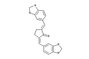 Image of 2,5-dipiperonylidenecyclopentanone