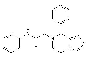 N-phenyl-2-(1-phenyl-3,4-dihydro-1H-pyrrolo[1,2-a]pyrazin-2-yl)acetamide