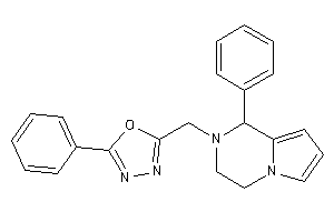 2-phenyl-5-[(1-phenyl-3,4-dihydro-1H-pyrrolo[1,2-a]pyrazin-2-yl)methyl]-1,3,4-oxadiazole