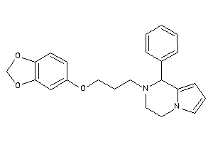 2-[3-(1,3-benzodioxol-5-yloxy)propyl]-1-phenyl-3,4-dihydro-1H-pyrrolo[1,2-a]pyrazine