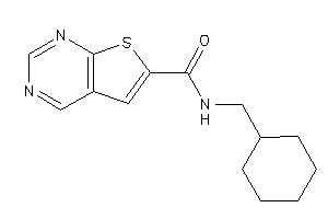 N-(cyclohexylmethyl)thieno[2,3-d]pyrimidine-6-carboxamide