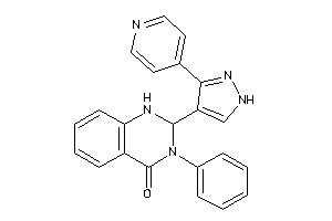 3-phenyl-2-[3-(4-pyridyl)-1H-pyrazol-4-yl]-1,2-dihydroquinazolin-4-one