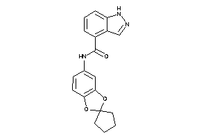 N-spiro[1,3-benzodioxole-2,1'-cyclopentane]-5-yl-1H-indazole-4-carboxamide