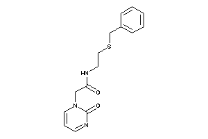 N-[2-(benzylthio)ethyl]-2-(2-ketopyrimidin-1-yl)acetamide