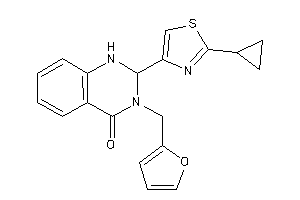 2-(2-cyclopropylthiazol-4-yl)-3-(2-furfuryl)-1,2-dihydroquinazolin-4-one