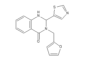 3-(2-furfuryl)-2-thiazol-5-yl-1,2-dihydroquinazolin-4-one