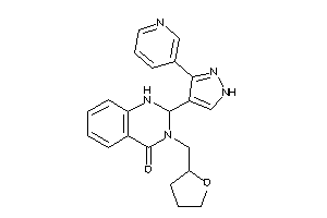 2-[3-(3-pyridyl)-1H-pyrazol-4-yl]-3-(tetrahydrofurfuryl)-1,2-dihydroquinazolin-4-one