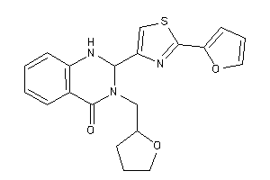 2-[2-(2-furyl)thiazol-4-yl]-3-(tetrahydrofurfuryl)-1,2-dihydroquinazolin-4-one