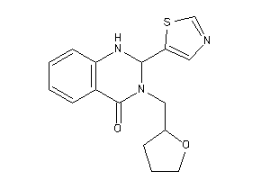 3-(tetrahydrofurfuryl)-2-thiazol-5-yl-1,2-dihydroquinazolin-4-one