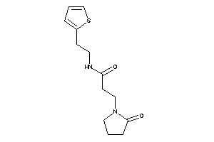 3-(2-ketopyrrolidino)-N-[2-(2-thienyl)ethyl]propionamide