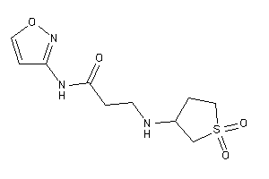 3-[(1,1-diketothiolan-3-yl)amino]-N-isoxazol-3-yl-propionamide