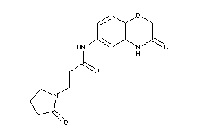 N-(3-keto-4H-1,4-benzoxazin-6-yl)-3-(2-ketopyrrolidino)propionamide