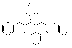 Image of N-(2-benzyl-3-keto-1,4-diphenyl-butyl)-2-phenyl-acetamide