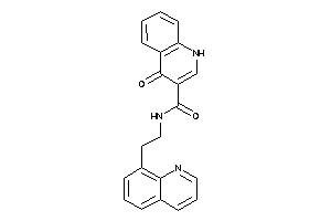 4-keto-N-[2-(8-quinolyl)ethyl]-1H-quinoline-3-carboxamide