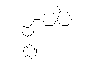 9-[(5-phenyl-2-furyl)methyl]-1,4,9-triazaspiro[5.5]undecan-5-one