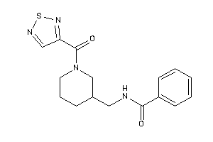 N-[[1-(1,2,5-thiadiazole-3-carbonyl)-3-piperidyl]methyl]benzamide