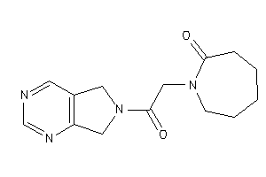 1-[2-(5,7-dihydropyrrolo[3,4-d]pyrimidin-6-yl)-2-keto-ethyl]azepan-2-one