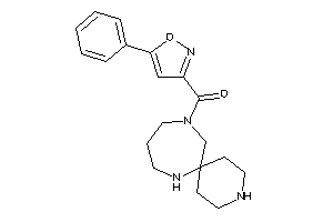 Image of (5-phenylisoxazol-3-yl)-(3,7,11-triazaspiro[5.6]dodecan-11-yl)methanone