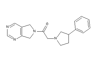 1-(5,7-dihydropyrrolo[3,4-d]pyrimidin-6-yl)-2-(3-phenylpyrrolidino)ethanone