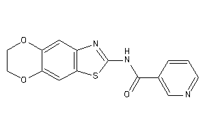 N-(6,7-dihydro-[1,4]dioxino[2,3-f][1,3]benzothiazol-2-yl)nicotinamide