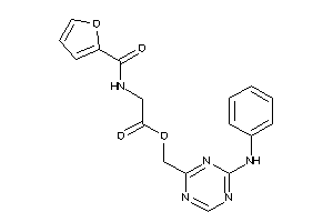 2-(2-furoylamino)acetic Acid (4-anilino-s-triazin-2-yl)methyl Ester