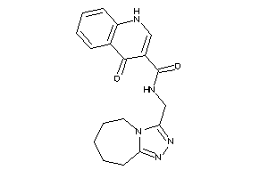 4-keto-N-(6,7,8,9-tetrahydro-5H-[1,2,4]triazolo[4,3-a]azepin-3-ylmethyl)-1H-quinoline-3-carboxamide