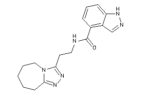 N-[2-(6,7,8,9-tetrahydro-5H-[1,2,4]triazolo[4,3-a]azepin-3-yl)ethyl]-1H-indazole-4-carboxamide