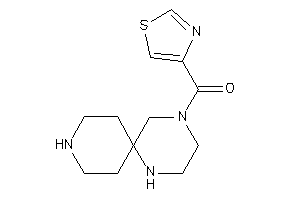Thiazol-4-yl(1,4,9-triazaspiro[5.5]undecan-4-yl)methanone