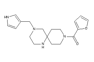 2-furyl-[10-(1H-pyrrol-3-ylmethyl)-3,7,10-triazaspiro[5.5]undecan-3-yl]methanone