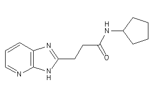 N-cyclopentyl-3-(3H-imidazo[4,5-b]pyridin-2-yl)propionamide