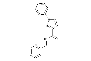 2-phenyl-N-(2-pyridylmethyl)triazole-4-carboxamide