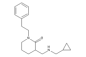 3-[(cyclopropylmethylamino)methyl]-1-phenethyl-2-piperidone