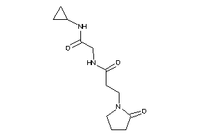 N-[2-(cyclopropylamino)-2-keto-ethyl]-3-(2-ketopyrrolidino)propionamide