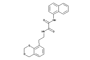 N-[2-(4H-1,3-benzodioxin-8-yl)ethyl]-N'-(1-naphthyl)oxamide