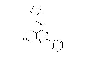 1,2,4-oxadiazol-5-ylmethyl-[2-(3-pyridyl)-5,6,7,8-tetrahydropyrido[3,4-d]pyrimidin-4-yl]amine