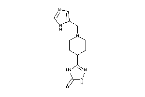 3-[1-(1H-imidazol-5-ylmethyl)-4-piperidyl]-1,4-dihydro-1,2,4-triazol-5-one