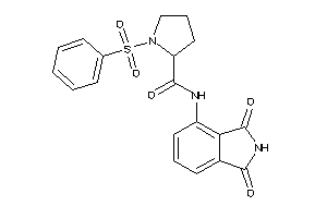 Image of 1-besyl-N-(1,3-diketoisoindolin-4-yl)pyrrolidine-2-carboxamide