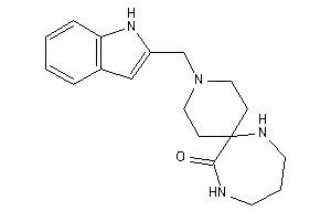 Image of 3-(1H-indol-2-ylmethyl)-3,7,11-triazaspiro[5.6]dodecan-12-one