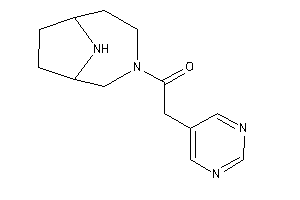 1-(4,9-diazabicyclo[4.2.1]nonan-4-yl)-2-(5-pyrimidyl)ethanone