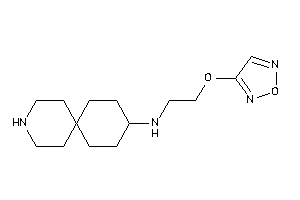 9-azaspiro[5.5]undecan-3-yl(2-furazan-3-yloxyethyl)amine