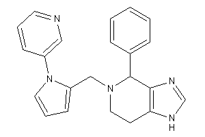 4-phenyl-5-[[1-(3-pyridyl)pyrrol-2-yl]methyl]-1,4,6,7-tetrahydroimidazo[4,5-c]pyridine