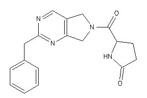 5-(2-benzyl-5,7-dihydropyrrolo[3,4-d]pyrimidine-6-carbonyl)-2-pyrrolidone